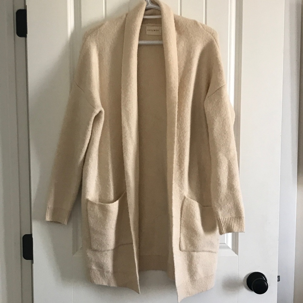 Dreamers Cream Shawl Cardigan